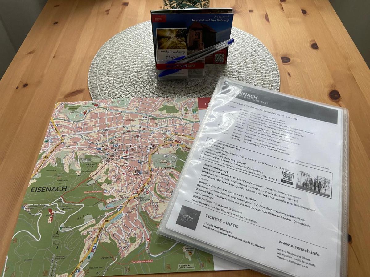Ferienwohnung Schlossberg Wohnung 2 Eisenach Zewnętrze zdjęcie
